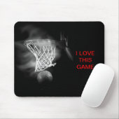 Basketball I Liebe Diese Spielmousepad Mousepad (Mit Mouse)
