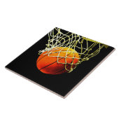 Basketball I Liebe Ihr Name Fliese (Seite)