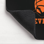 Basketball Ich bin so fliegend, dass ich nie Bball Mousepad (Ecke)