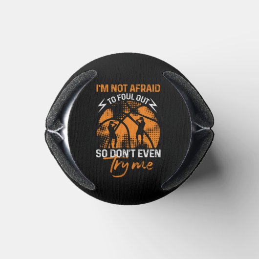 Basketball - ich fürchte mich nicht, auszusuchen dosenkühler (Unterseite)