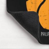 Basketball Ich kann Dinge tun Bibel Verse Gott Jes Mousepad (Ecke)