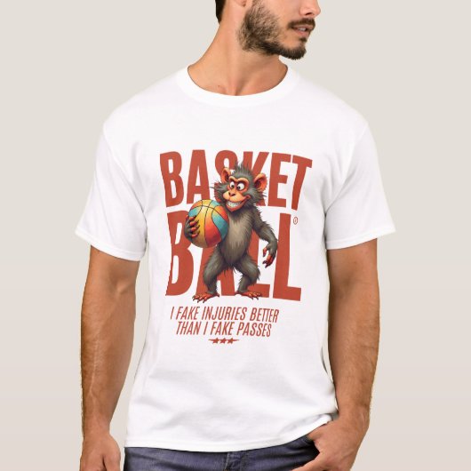 Basketball: Ich verletze Fakes besser als ich Fake T-Shirt (Vorderseite)