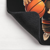 Basketball-Igel Mousepad (Ecke)