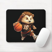 Basketball-Igel Mousepad (Mit Mouse)
