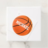 Basketball Ihr Name Geschenkanhänger (Beispiel)