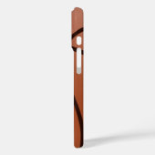 Basketball Ihr Name individuell einstellbar Case-Mate iPhone Hülle (Rückseite / Links)