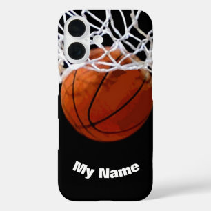 Basketball - Ihr Name ist individuell iPhone 16 Hülle