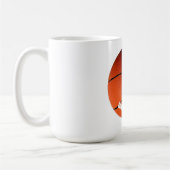 Basketball - Ihr Name ist individuell Kaffeetasse (Links)