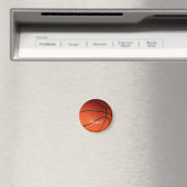 Basketball - Ihr Name ist individuell Magnet (In Situ (Geschirrspüler))