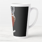 Basketball - Ihr Name ist individuell Milchtasse (Rechts)