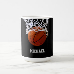 Basketball Ihr Name Kaffeetasse