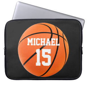 Basketball Ihr Name Laptopschutzhülle