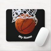 Basketball Ihr Name Mousepad (Mit Mouse)