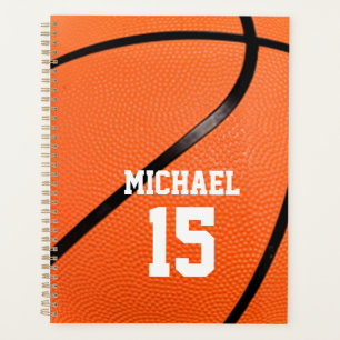 Basketball Ihr Name Planer