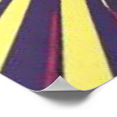 Basketball Ihr Name Pop Kunst Poster (Ecke)