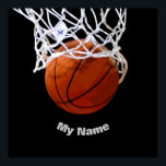 Basketball Ihr Name Poster<br><div class="desc">Digitale Sporting Images and Artworks - Wir Liebe Basketball - American Popular Sports</div>