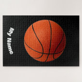 Basketball Ihr Name Puzzle (Horizontal)