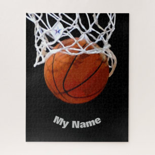 Basketball Ihr Name Puzzle