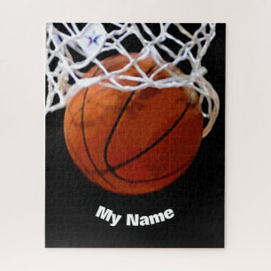 Basketball Ihr Name Puzzle