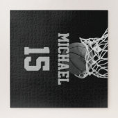 Basketball Ihr Name Puzzle (Horizontal)