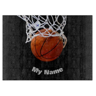 Basketball Ihr Name Schneidebrett