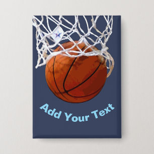 Basketball Ihr Name Text Nachricht Slogan Benutzer Button