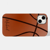 Basketball Ihren Namen Persönlich hinzufügen Case-Mate iPhone Hülle (Rückseite (Horizontal))