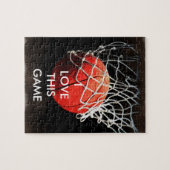 Basketball Illustration Malerei Sport Puzzle (Horizontal)