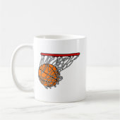 Basketball im Band Kaffeetasse (Links)