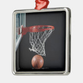 Basketball im Band Ornament Aus Metall (Links)