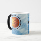 Basketball im Freien heißer Schuss, Verwandlungstasse (Vorderseite Links)