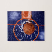 Basketball im Hocker Puzzle (Horizontal)