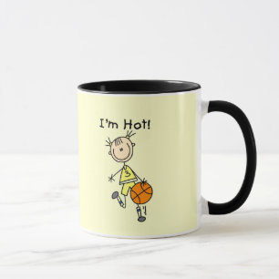 Basketball I'm Hot T-Shirts und Geschenke Tasse
