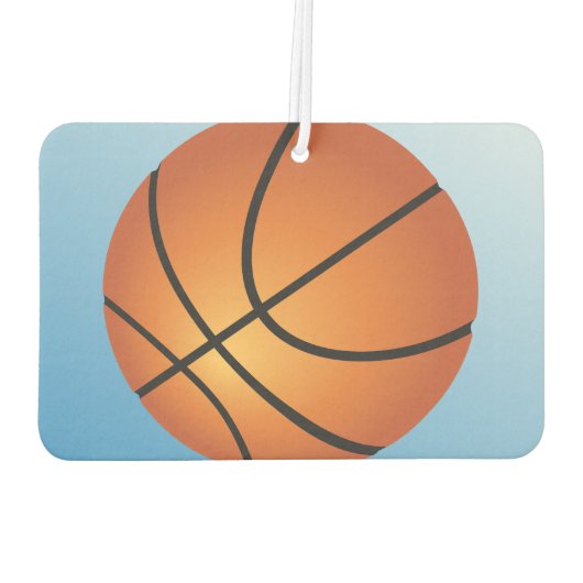 Basketball-Image 🏀 Monogram-Sonderaktion Autolufterfrischer (Rückseite)