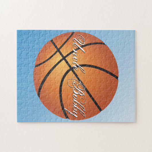 Basketball-Image 🏀 Monogram-Sonderaktion Puzzle (Horizontal)