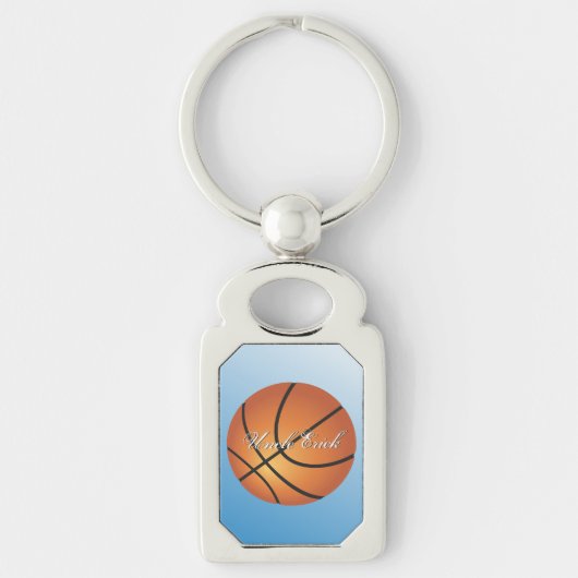 Basketball-Image 🏀 Monogram-Sonderaktion Schlüsselanhänger (Vorderseite)