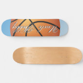 Basketball-Image 🏀 Monogram-Sonderaktion Skateboard (Horizontal)