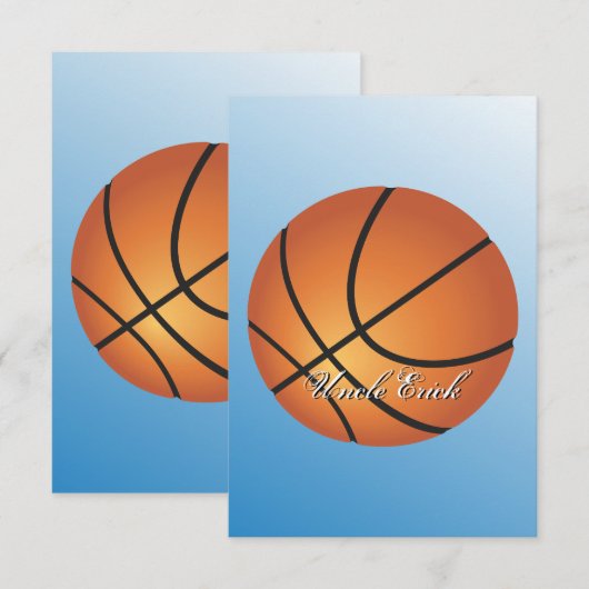 Basketball Image Unglaublich Budget Special (Vorne/Hinten)