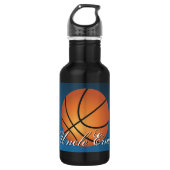 Basketball Image Unglaublich Budget Special Edelstahlflasche (Vorderseite)
