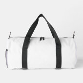 Basketball in Bewegung, Duffle Bag (Rückseite)