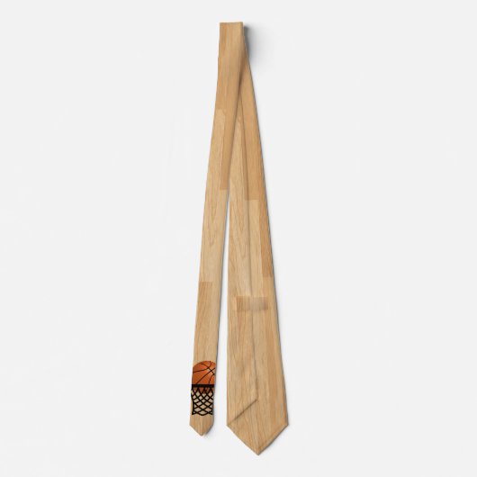 Basketball in die Krawatte (Rückseite)