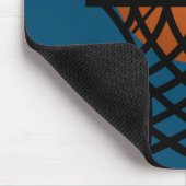 Basketball in Hoch Mousepad (Ecke)