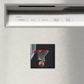 Basketball in Hoop Magnet (In Situ (Geschirrspüler))