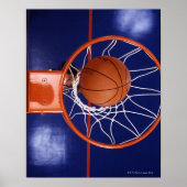 basketball in hoop poster (Vorne)