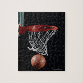 Basketball in Hoop Puzzle