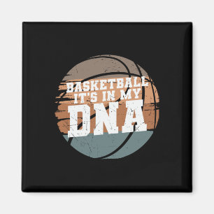 Basketball in meinem DNA-Ordner 1 Magnet