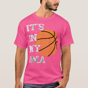 Basketball in meiner DNA Fingerabdruck spielen Bas T-Shirt