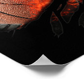 Basketball in mir Design Poster (Ecke)