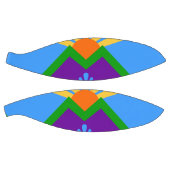 Basketball in voller Größe mit Fahne von Manitou S (Panele)