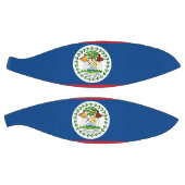 Basketball in voller Größe mit Flagge von Belize (Panele)